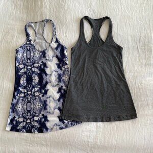 Lululemon tank top bundle (sz 6)